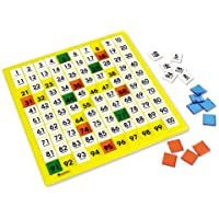 Los mejores  - Learning Resources- Tablero de Cien números- Multicolor (LER1331) - color-modelo surtido